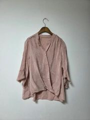 TEPA テパ organic cottonガーゼ 長袖 カシュクールブラウス - メルカリ