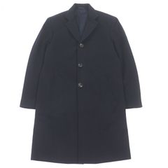 Kiton】美品！カシミヤ100% ショートコート ブラック 40 イタリア製 