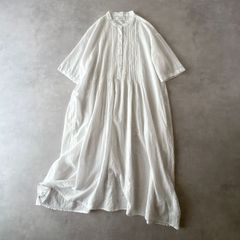 nest Robe リネン近江晒シャツワンピース マキシ 高身長 - メルカリ