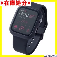 エレコム Apple Watch 44mm SE2 / SE / 6 / 5 / 4 カバー ケース ゴリラガラス 10H 指紋防止 ブラック AW-20MFCGOBK 720