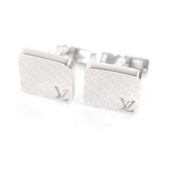 LOUIS VUITTON カフス ブトン ドゥ マンシェット LV モノグラム - メルカリ
