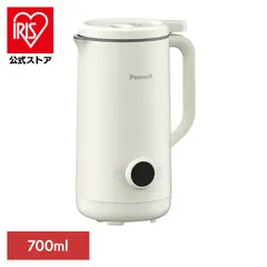 【公式】離乳食 流動食 介護 育児 スムージー スープ 時短 ピーコック マルチスープポット　６つの調理モード搭載 ホワイト 1WXA-07 peacockのサムネイル
