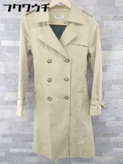 ■　◎　NOLLEY'S　ノーリーズ　ライナー付　長袖　トレンチコート　サイズ38　ライトベージュ　レディース　 【中古】 【1104020003412】のサムネイル