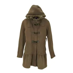 バーバリーブルーレーベル BURBERRY BLUE LABEL 裏地ノバチェック コットン スプリング ダッフル コート レディース  36