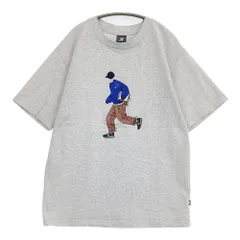 NEW BALANCE Athletics Sport Style MT41579 サイズL 半袖Ｔシャツ カットソー ライトグレー メンズ ニューバランス【中古】6-0501S♪