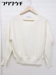 ◇ Simplicite シンプリシテェ ハイゲージ ニット 長袖 セーター アイボリー系 レディース 【中古】 【1104050005158】