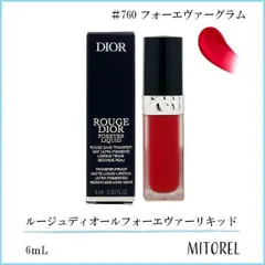 クリスチャンディオール CHRISTIAN DIOR  ルージュディオールフォーエヴァーリキッド 6ｍL #760 フォーエヴァーグラム【45g】