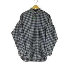 ラルフローレン RALPH LAUREN 90S BLAKE スモールポニー刺繍 チェック柄 L/S BDシャツ メンズ import：M 