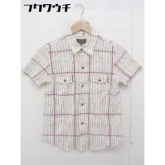◇ A.P.C. アー ペー セー チェック 半袖 シャツ サイズ38 ホワイト マルチ メンズ  【中古】 【1107130009077】