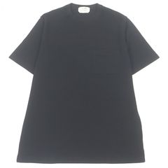 HERMES 鹿の子 Tシャツ ブラック - メルカリ