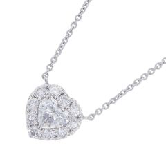 GRAFF アイコン ハートシェイプ ダイヤモンド ネックレス 0.55ct 