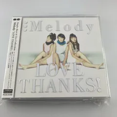 帯付きCD Melody / LOVE THANKS!～Singles Best ＆ Live Collections～ 1997/01/08 PCCA-01058 4988013766532
