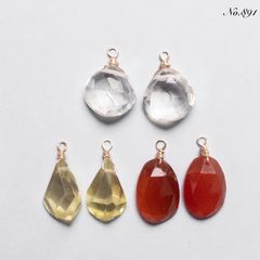No.738希少！✨天然石✨ヘモミルファイト×エメラルドのカービング 