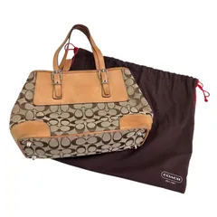 180053 現状品 COACH コーチ トートバッグ　6892　シグネチャー