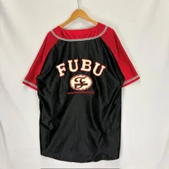 FUBU THE COLLECTION 90年代  ベースボールシャツ サイズⅬ MADE IN USA 傷穴 08051501 01のサムネイル