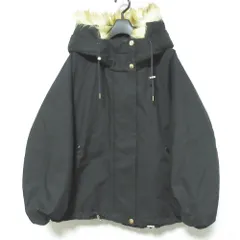 美品 23AW MACKINTOSH マッキントッシュ レインテック スカイパーカー ダウンショート コート LMH-1035 サイズ6 ブラック レディース 古着 中古 USEDのサムネイル