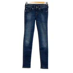 美品 JACOB COHEN ヤコブコーエン ストレッチ スキニー デニムパンツ ジーンズ サイズ24 インディゴブルー レディース 古着 中古 USEDのサムネイル