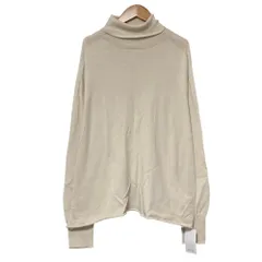 未使用 25AW Spick＆Span スピック&スパン タートルネックニット サイズFree ベージュ レディース 古着 中古 USED