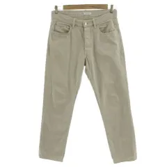 ザラ ZARA ジーンズ デニム ボタンフライ コットン グレージュ USA31