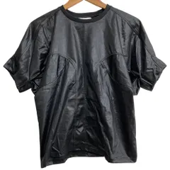 美品 UNITED TOKYO ユナイテッドトウキョウ パフスリーブ パッチ Tシャツ 143322001 サイズＦ ブラック レディース 古着 中古 USEDのサムネイル