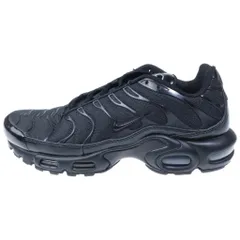 NIKE (ナイキ) 【2024年製】AIR MAX PLUS TRIPLE BLACK 604133-050 エアマックスプラス トリプルブラック ローカットスニーカー US8.5/26.5cm ブラック