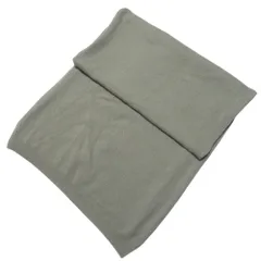 美品 ASAUCE MELER アソースメレ カシミヤ100％ ニットマフラー ストール グレージュ メンズ レディース 古着 中古 USED