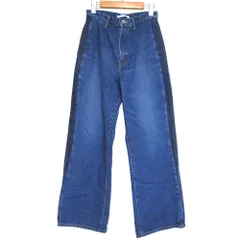 美品 25AW CINOH チノ サイドシーム フレアデニムパンツ ジーンズ 25WPT001 サイズ2 インディゴブルー レディース 古着 中古 USEDのサムネイル