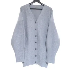 美品 23AW L'Appartement アパルトモン ドゥーズィエムクラス Volume Knit Cardigan ロング ニット カーディガン グレー レディース 古着 中古 USEDのサムネイル