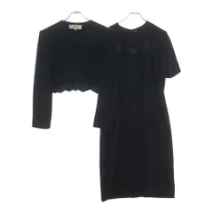 GIVENCHY (ジバンシィ) セットアップ ノーカラージャケット 半袖 ワンピース ブラック レディースのサムネイル