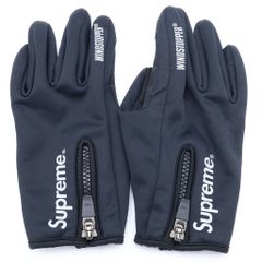 Supreme ウィンドストッパー手袋 ブラック - メルカリ