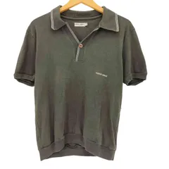 アルマーニコレツィオーニ ARMANI COLLEZIONI 80s~90s 白タグ イタリア製 ロゴ刺繍 S/S ポロシャツ メンズ import：S のサムネイル