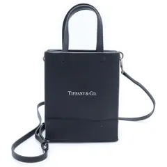 TIFFANY & Co. (ティファニー) ショッピングトートバッグ ミニ ショルダーバッグ ブラック レディースのサムネイル