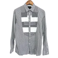 DIESEL Black Gold ディーゼルブラックゴールド シャツ サイズ:44 ストライプ    グレー メンズ / 240001201076