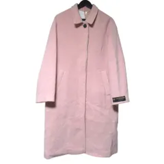 美品 23AW N°21 ヌメロヴェントゥーノ ウール ステンカラーコート サイズ40 ピンク レディース 古着 中古 USEDのサムネイル