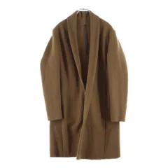 ATTACHMENT (アタッチメント) ノーカラーコート カシミヤ混 ブラウン #2のサムネイル