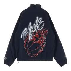 NIKE (ナイキ) ×Travis Scott JORDAN BRAND Woven Jacket トラヴィススコット カクタスジャック ジップアップジャケット DO4095-010 ブラックのサムネイル
