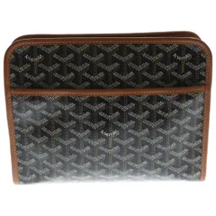 GOYARD (ゴヤール) ジュバンス MM ヘリンボーン クラッチバッグ ブラウンのサムネイル