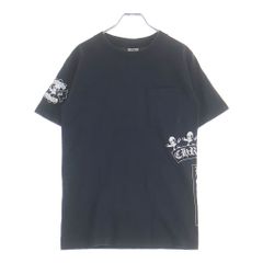 ※シュン※CHROME HEARTS 総柄 ポケットTシャツ ブラック S シュン様専用※CHROME HEARTS 総柄 ポケットTシャツ ブラック S - メルカリ