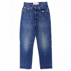GOLDEN GOOSE ゴールデングース デニム パンツ 裾カットオフ ジーンズ テーパード ボタンフライ 26 インディゴ レディース 【中古】のサムネイル