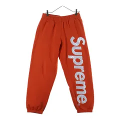 SUPREME (シュプリーム) 24AW Satin Applique Sweatpant サテンアップリケスウェットパンツ オレンジのサムネイル