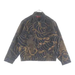 SUPREME (シュプリーム) 20SS Waves Work Jacket ウェーブス ワークジャケット 鯉 ブラウンのサムネイル
