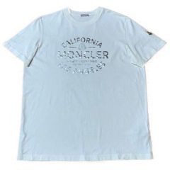 極美品〕モンクレール カルフォルニア ホワイト XXL Tシャツ 5S498 