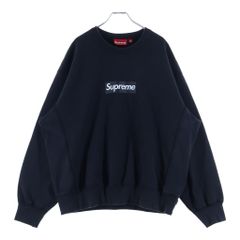 Supreme Crest Crewneck Navy XXL 櫻井優衣着用 - メルカリ