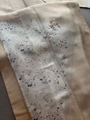 越後上布 小千谷縮 本麻 雪晒し 手揉み 着物 古布 はぎれ 材料 - メルカリ