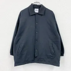 ZARA　ザラ　スウェットシャツジャケット　キルティングジャケット　切り替え　黒　ブラック　S-Mサイズ　古着【値引き交渉OK！】