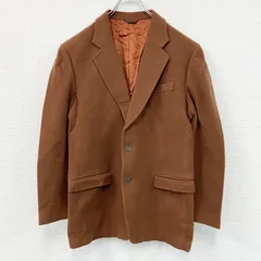Henry Cottons　ヘンリーコットンズ　テーラードジャケット　フラップポケット　茶色　ブラウン　50サイズ　古着【値引き交渉OK！】のサムネイル