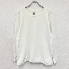 STANDARD CALIFORNIA　スタンダードカルフォルニア　長袖サーマルTシャツ/ロンT　ラグランスリーブ　白　ホワイト　古着【値引き交渉OK！】のサムネイル