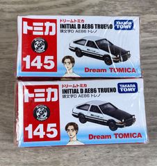激レア絶版ドリームトミカ)頭文字D AE86 トレノ ナンバー無し - メルカリ