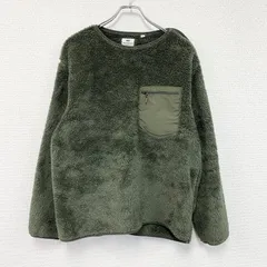 UNIQLO　ユニクロ　Engineered Garments　エンジニアガーメンツ　フリースプルオーバージャケット　オリーブ　Lサイズ　古着【値引き交渉OK！】