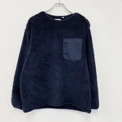 UNIQLO　ユニクロ　Engineered Garments　エンジニアガーメンツ　フリースプルオーバージャケット　紺　ネイビー　Lサイズ　古着【値引き交渉OK！】